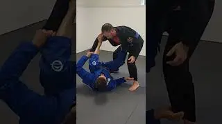BJJ - Spider Guard sweep against standing opponent - when they lean forward into you