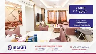 🏡✨ 2.5  BHK Flat in Lodha Splendora , Bhayendar Pada | ₹ 1.25Cr | 785 Sq.ft | Ready To Move
