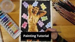 Painting Tutorial Time lapse Episode (95) #watercolorpainting #zakpopart