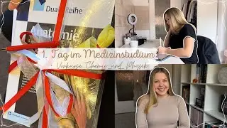 Meine ersten Tagen im Medizinstudium VLOG// Vorkurse und Physik-Struggle