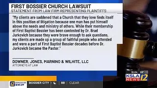 Legal battle involving former members of First Bossier and pastor continues