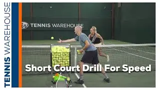 Improve your Tennis with our Weekly Drill: Short Court Speed & Touch Drill