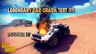 LEGENDARY CAR CRASH TEST || OFF THE ROAD OPEN WORLD DRIVING||