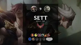 Sett Top vs Camille - EUW Grandmaster Patch 12.11