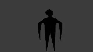 Creepy Shadow Figure Animation
