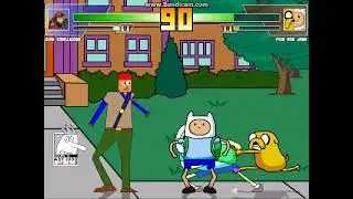 MUGEN battle #2525: Dink Smallwood vs Finn With Jake