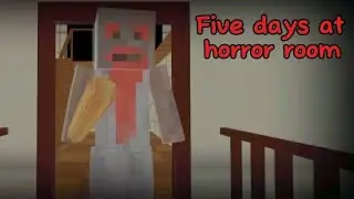 Гренни в мире Майнкрафта | Five days at horror room прохождение игры