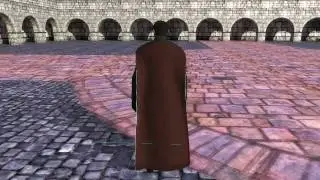 Havok Cloth: Roy Model Simulated Cape