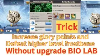 Last Z Survival || Trick to increase glory points. || Season 3  #gamergirl #games #gaming 
