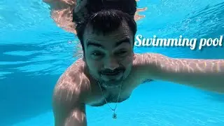 Underwater performance of DJI Action pro 5| No filter| Swimming pool Vs Natural pool 😀