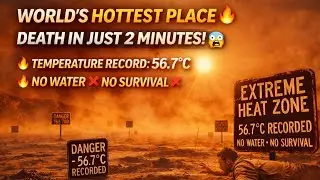 Duniya Ki Sbse Thnadhi or Garam Jagha | #facts #hotplace #coldestplace #viral
