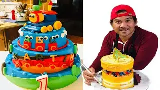 BOB THE TRAIN CAKE DESIGN I CUSTOMIZED CAKE