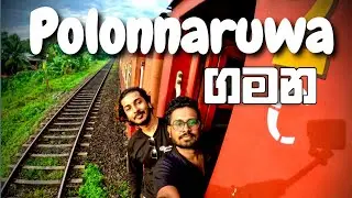 කොළඹින් පොලොන්නරුවට කෝච්චියෙන්  🚂 | Colombo To Polonnaruwa By Train | Lahiru Vlogs