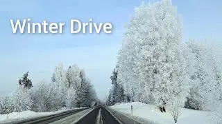 A Winter Drive to Nowhere 🚗❄️ South Estonia. Põlva