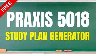 Бесплатный генератор учебных планов Praxis 5018!