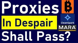 BTC Proxies in the Valley of Despair--MSTR, CLSK, MARA--This Too Shall Pass?
