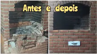 Como reformar Churrasqueira de alvenaria e economizar bastante dinheiro 💰