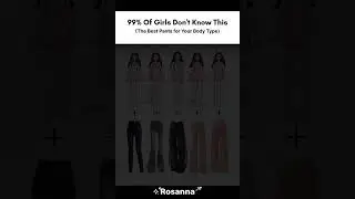 Find Your Perfect Pants Fit for Your Body Shape💕 Fashion Tips#StyleHacks#JeansStyle#BodyShape