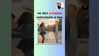 The first AI powered choreography in India! #artificialintelligence  #AIdance,