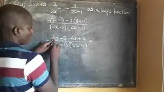 Algebraic fractions