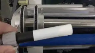 semi auto syringe labeling machine tested for Indian customers& syringes filling closing labeling