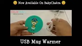 Cartoon Silicone Electric Insulation Coaster USB Warmer