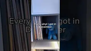 December vinyl haul and gifts for my shelf #VinylHaul #Vinyl #Vinylcollection #nowspinning
