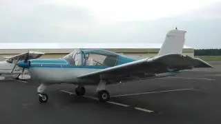 Socata Rallye N61BF Starting Up at KHWY on 7/31/10 at 1808