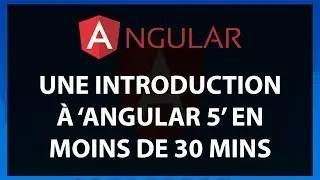 Angular 5 : Une Introduction pour D&eacute;butants en moins de 30 minutes | Tuto FR 2018