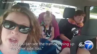 Highway traffic reversed as people flee Hurricane Florence
