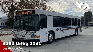 LOUD VOITH! Santa Clara VTA 2002 Gillig Low Floor 40&rsquo; #2031 | Route 66