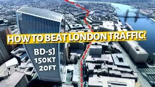 How to Beat London Traffic! - AzurPoly BD-5J v2.0 (MSFS)