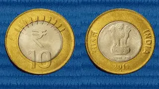 🇮🇳 2011-2019 10₹ Indian Standard Circulation Coin
