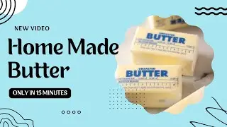 HOME MADE AMUL BUTTER| घर पर अमूल मक्खन कैसे बनाएं? @NinosHome @HealthyKadai