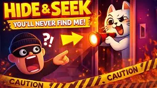 🎭 The Ultimate Hide and Seek Battle! | Who Will Win?  🔥 🔥#live #shortvideo #shorts #satisfying