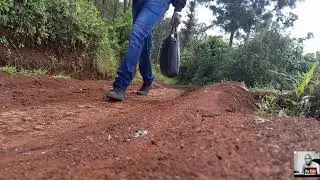 TAKING EASY WEEKEND WALK.
