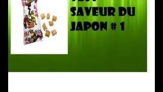 Test saveur du JAPON #1 mochi taro