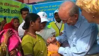 In India, UNICEF Executive Director urges focus on most vulnerable children to save lives