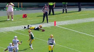 Packers Ty Montgomery makes a Slick Special Teams play