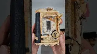 Small rust journal from rusted roots class with michelle liptak.
