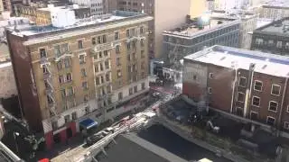 Fire on Jones St. Time lapse