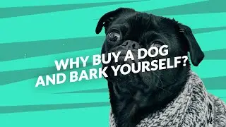 Don't Keep a Dog and Bark Yourself | Westkey Graphics