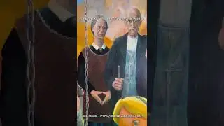 The Revelation of Bettie Page (2018) - detail (American Gothic)