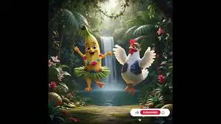 Chicken Banana #barnmedia #disney #barnfilm #musik @HeyKids_se @Barnplaneten @barney@Lekistv  