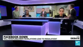 Facebook down: Will whistleblower revelations lead to regulation? &bull; FRANCE 24 English