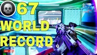 CONSOLE WORLD RECORD 67 KILL GAME! (Splitgate Season 0)