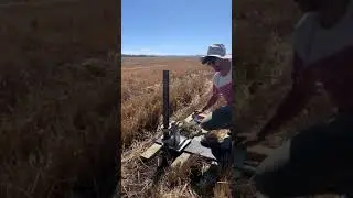 Soil coring part 2 | Taking out soil core | soil sampling hand held machine part 2