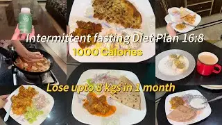 Without Exercise Lose 3kgs in 7 days With Intermittent Fasting ❤️ 