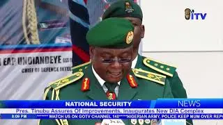 President Tinubu Inaugurates New DIA Headquarters Complex In Abuja