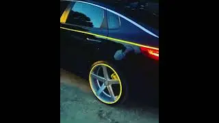 Yellow vinyl wrap